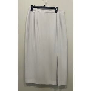 Adrianna Papell Mid-Length Champagne Skirt Elegant Women's Sz 14